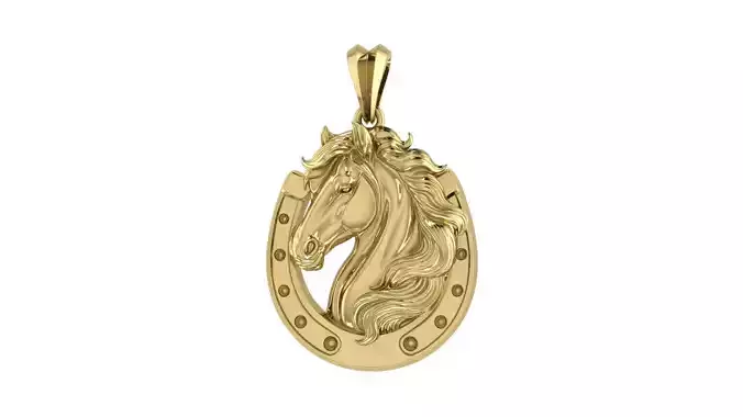 Horse Pendant 05