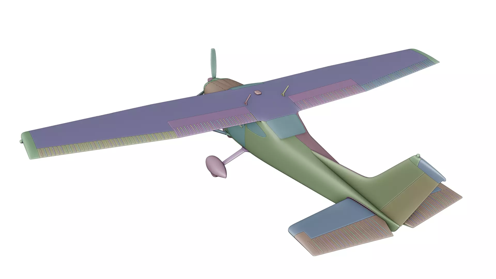 Cessna 182 Skylane 3D model_3