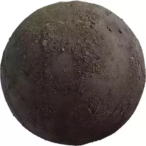 Dusty Farmyard Soil with Straw Bits