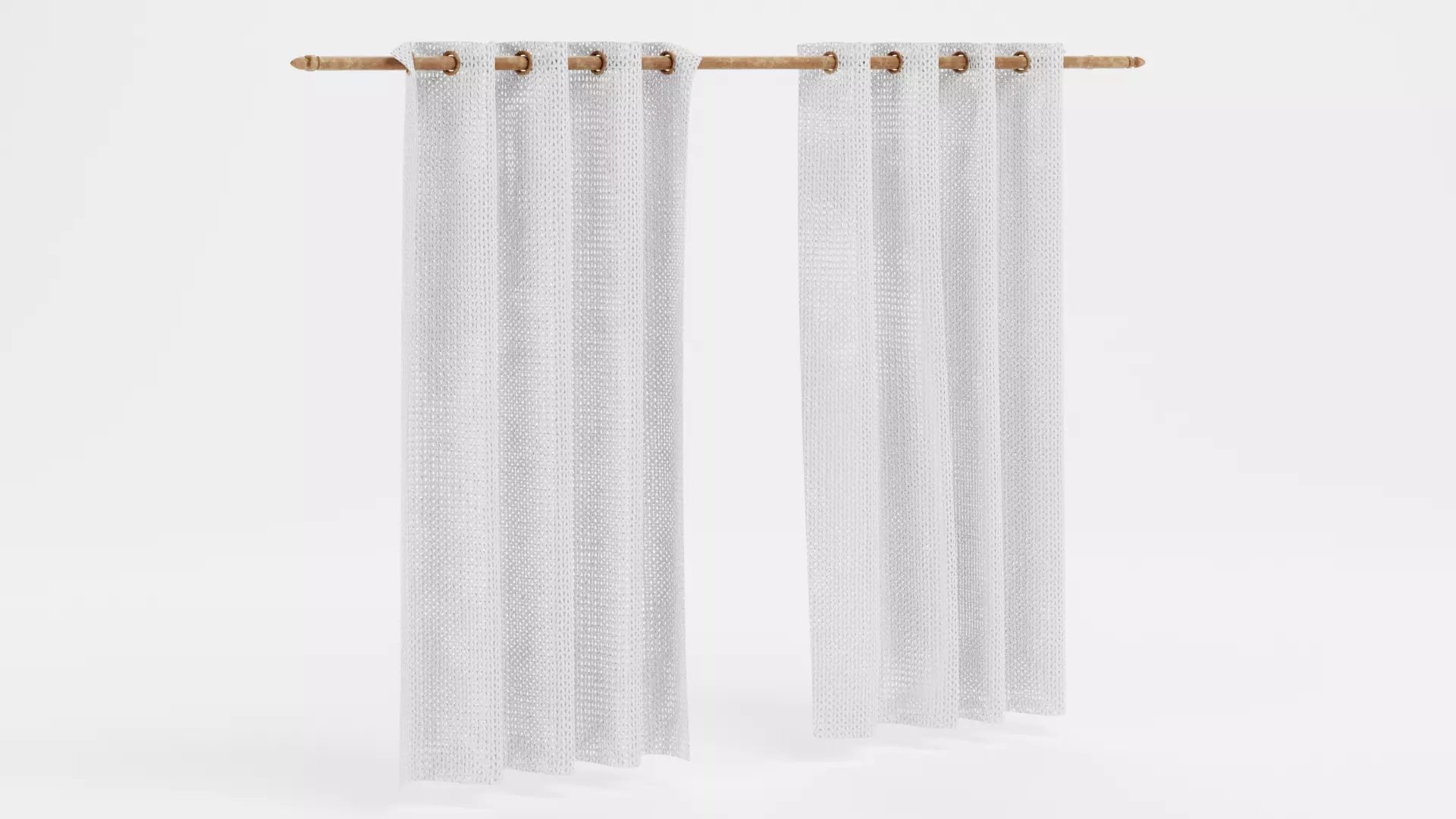 -Curtains Set- 3D model_10