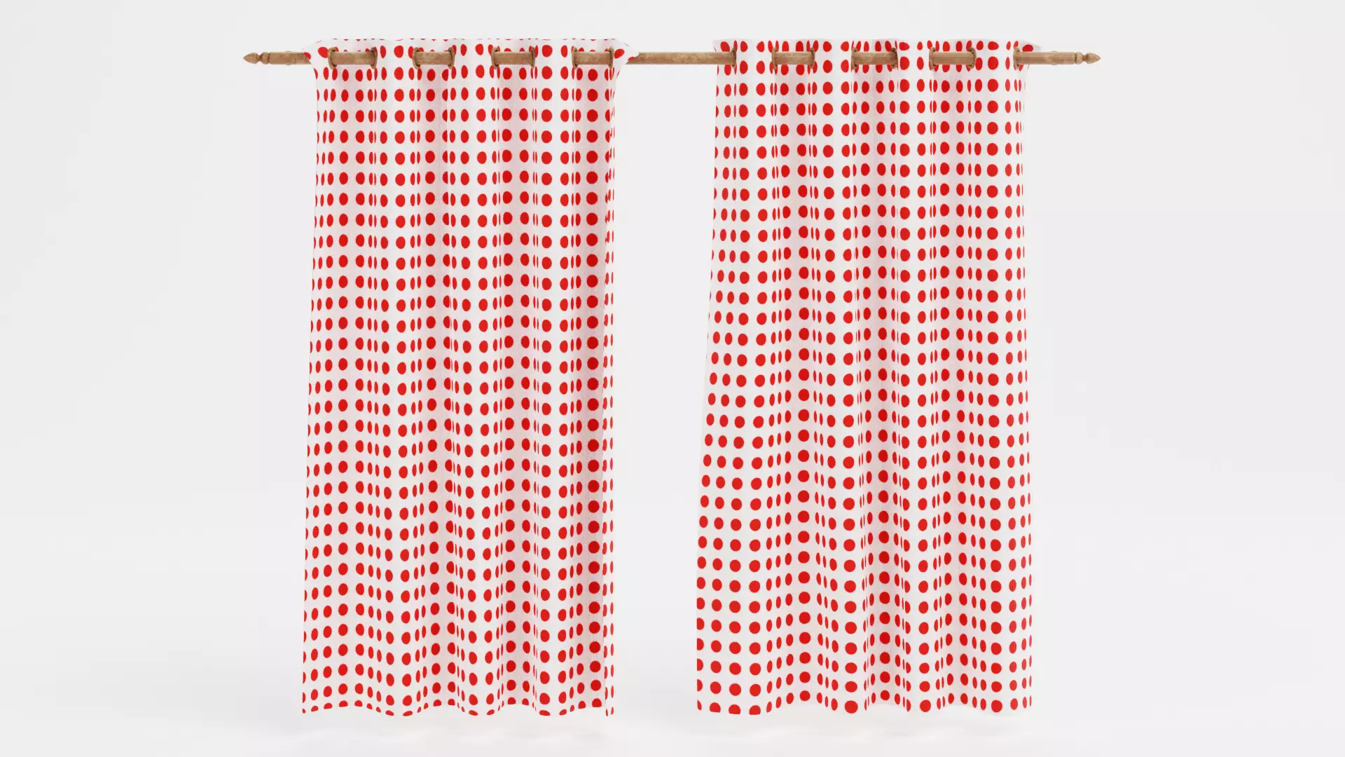 -Curtains Set- 3D model_9