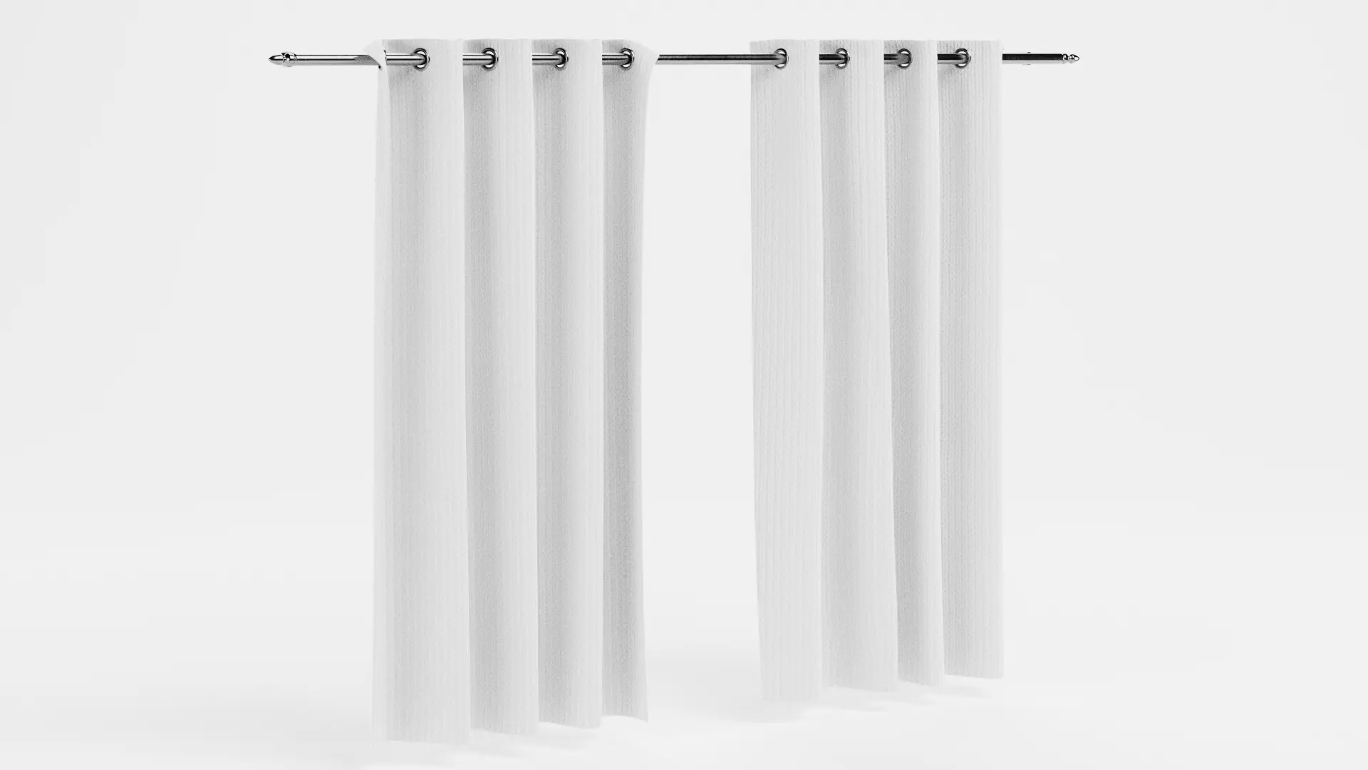 -Curtains Set- 3D model_3