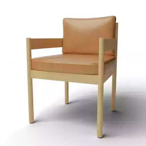 Halsey Arm Dining Chair - Ludlow Leather