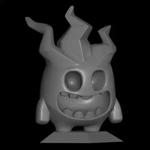 cartoon monster model