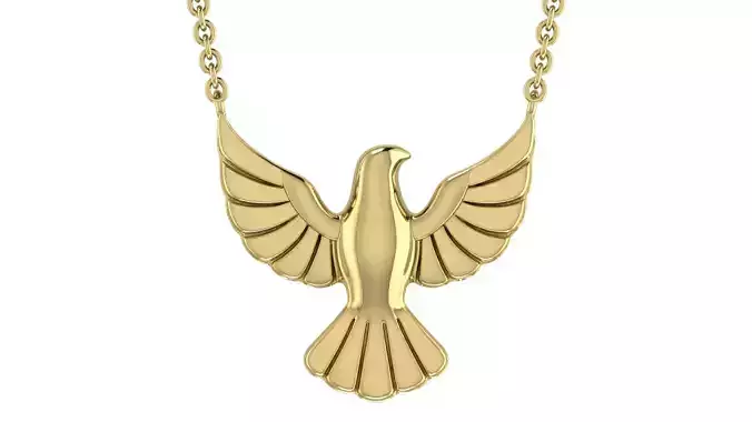 Holy Spirit Pigeon Pendant