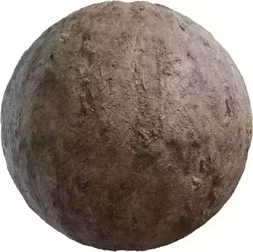 Dry Mud with Straw Scuffs