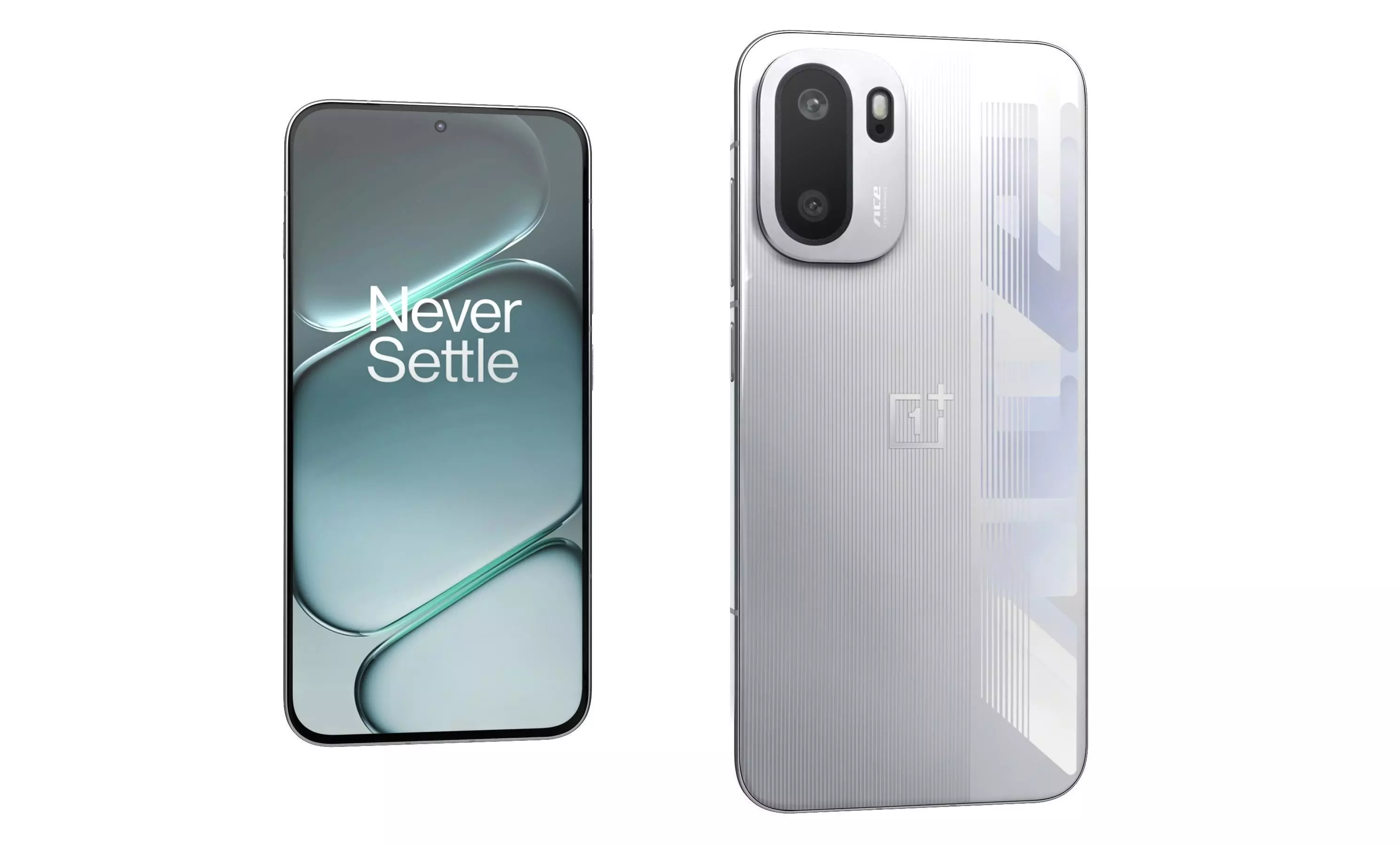 OnePlus Ace 6 Silver 3D model_0