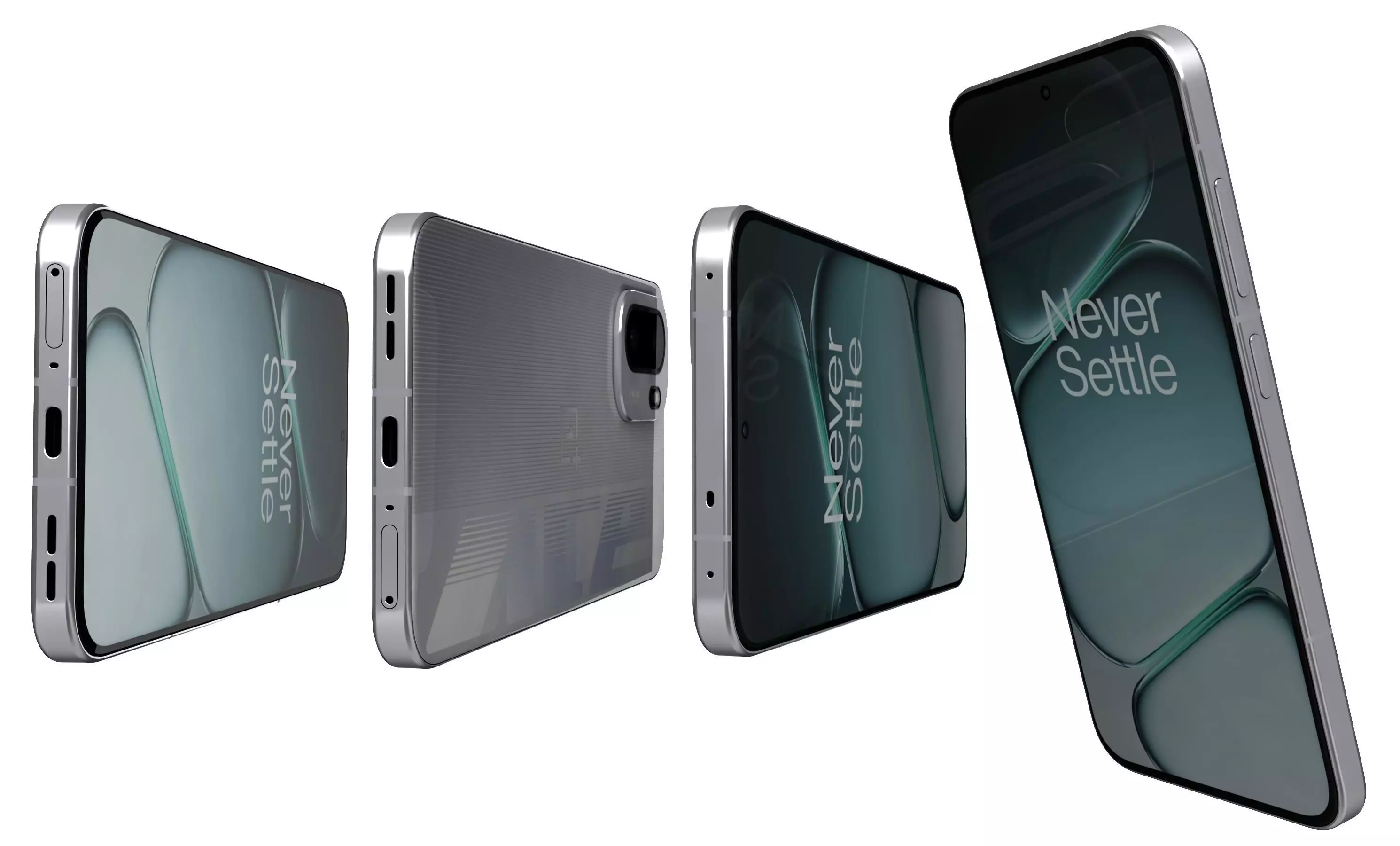 OnePlus Ace 6 Silver 3D model_6