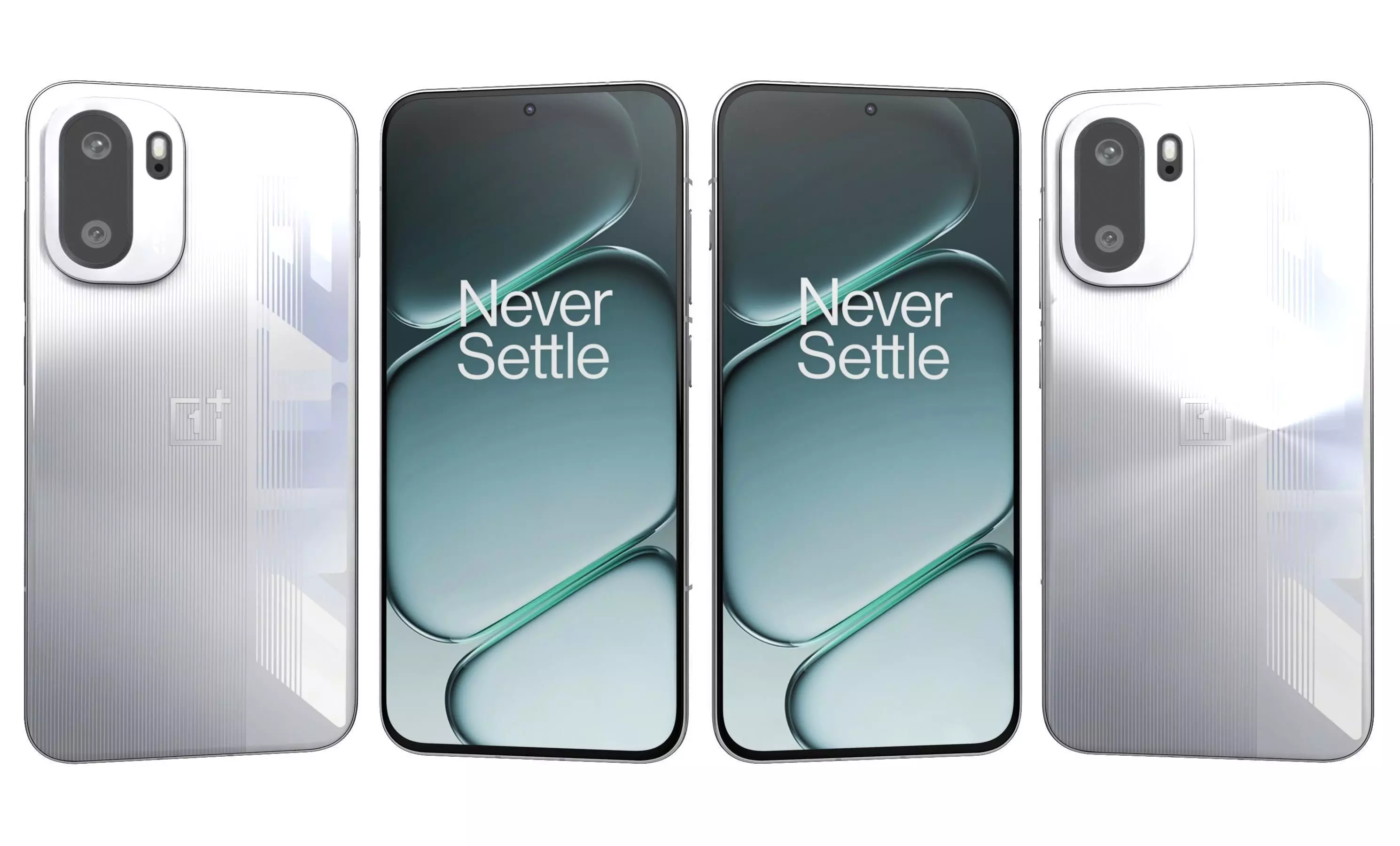 OnePlus Ace 6 Silver 3D model_1