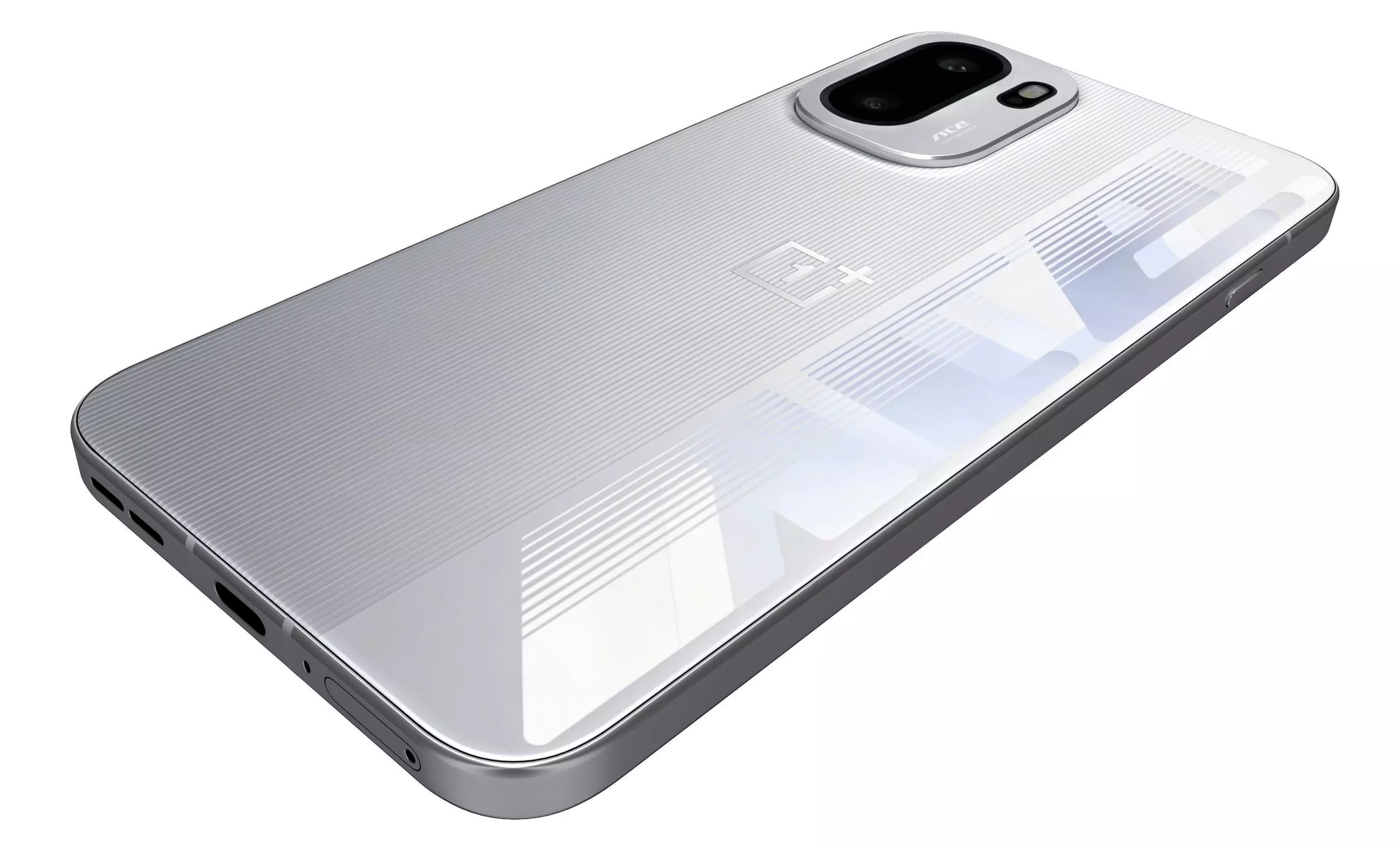 OnePlus Ace 6 Silver 3D model_11
