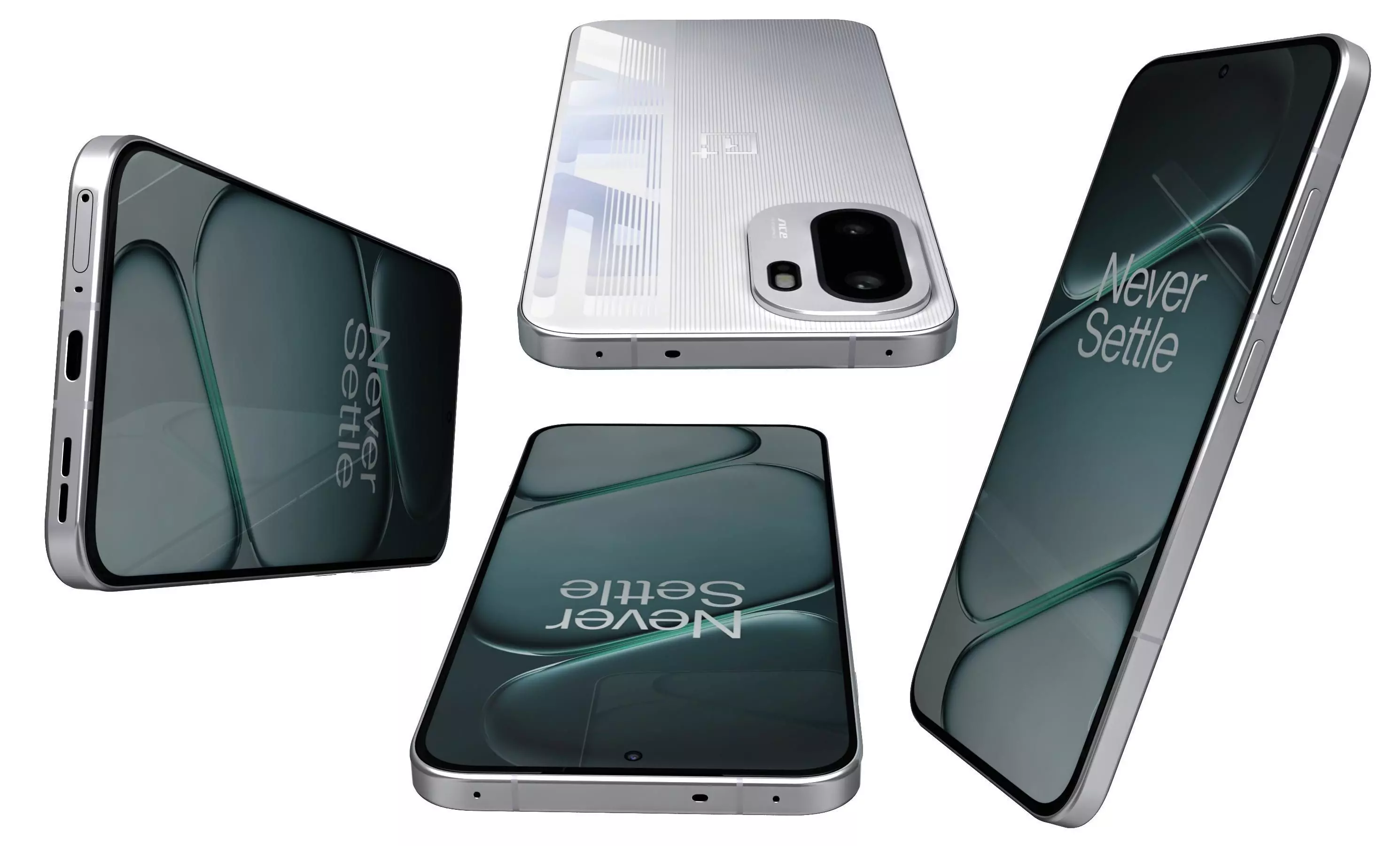 OnePlus Ace 6 Silver 3D model_7