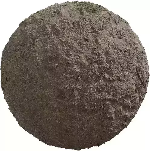 Loose Beige Gravel Over Packed Sand