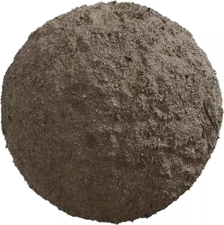 Loose Beige Gravel Over Packed Sand Texture_0