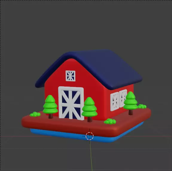 Firm Harvest and Agriculture 3D Icon Pack 3D model_91