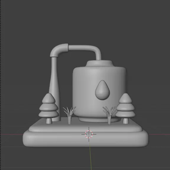 Firm Harvest and Agriculture 3D Icon Pack 3D model_105