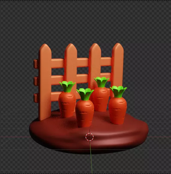 Firm Harvest and Agriculture 3D Icon Pack 3D model_72