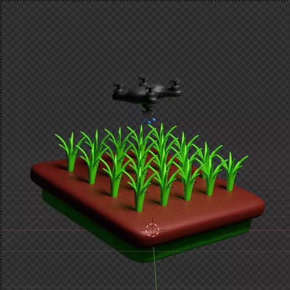 Firm Harvest and Agriculture 3D Icon Pack 3D model_84