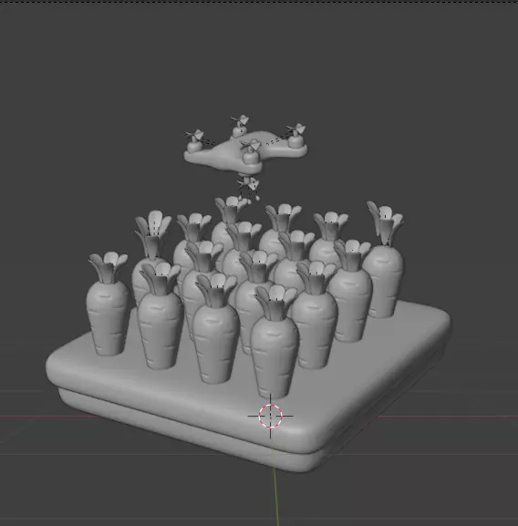 Firm Harvest and Agriculture 3D Icon Pack 3D model_77