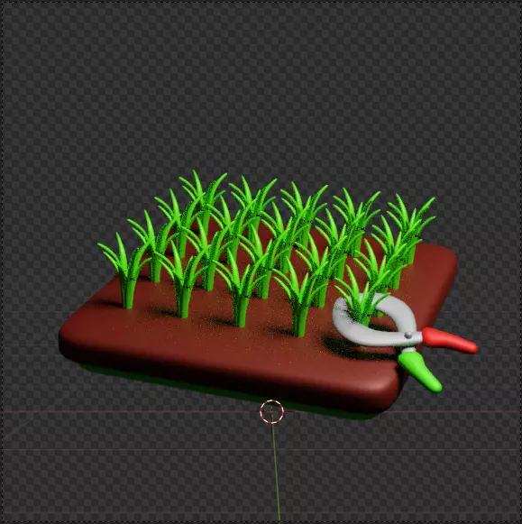 Firm Harvest and Agriculture 3D Icon Pack 3D model_68