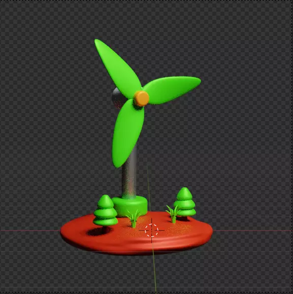 Firm Harvest and Agriculture 3D Icon Pack 3D model_116