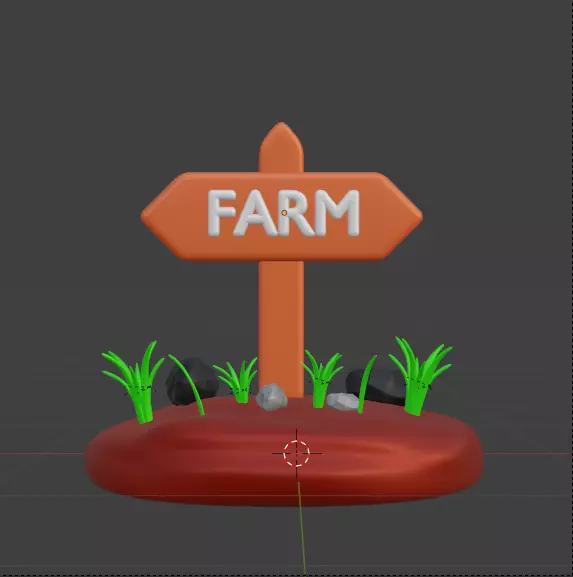 Firm Harvest and Agriculture 3D Icon Pack 3D model_12