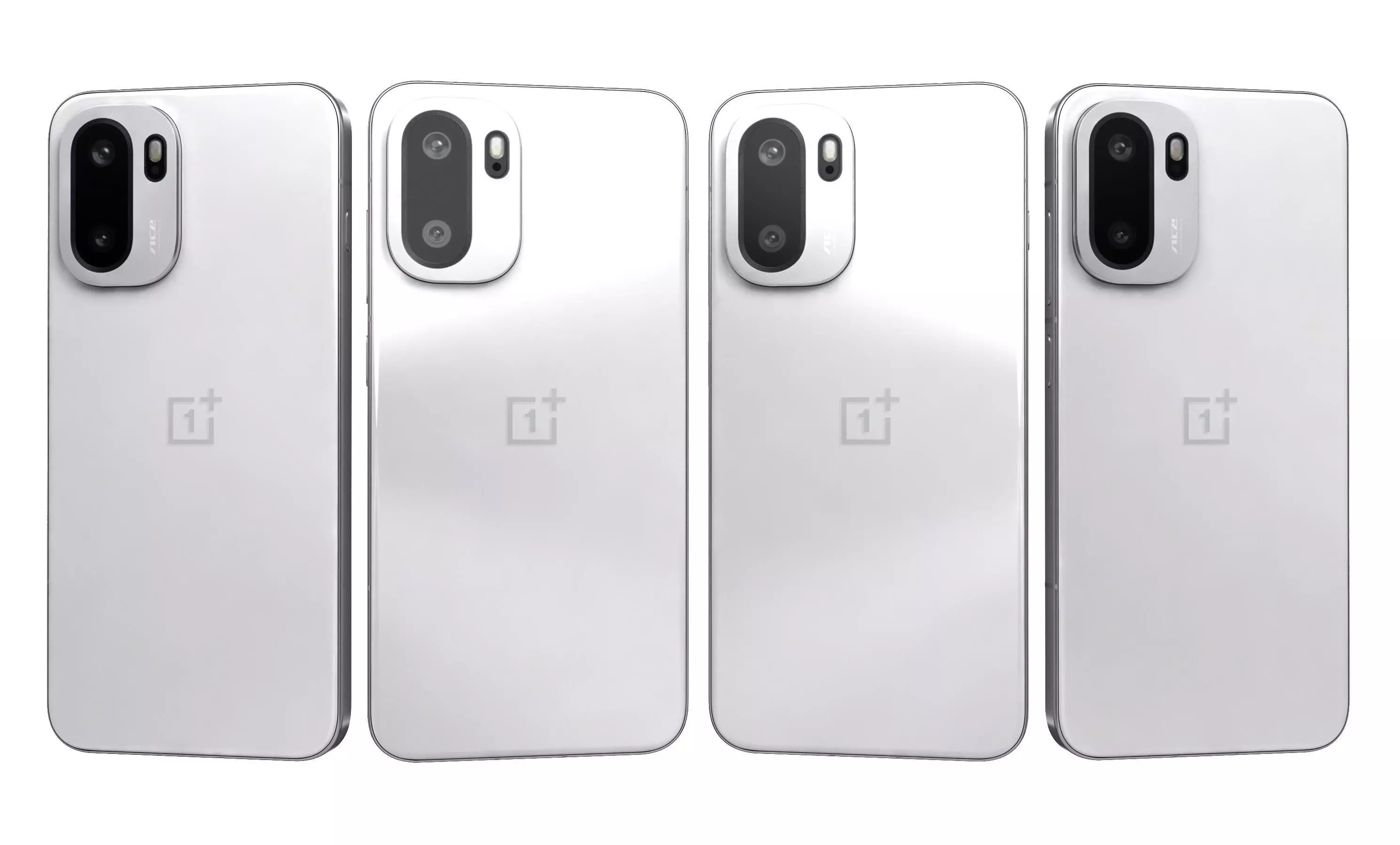 OnePlus Ace 6 White 3D model_31