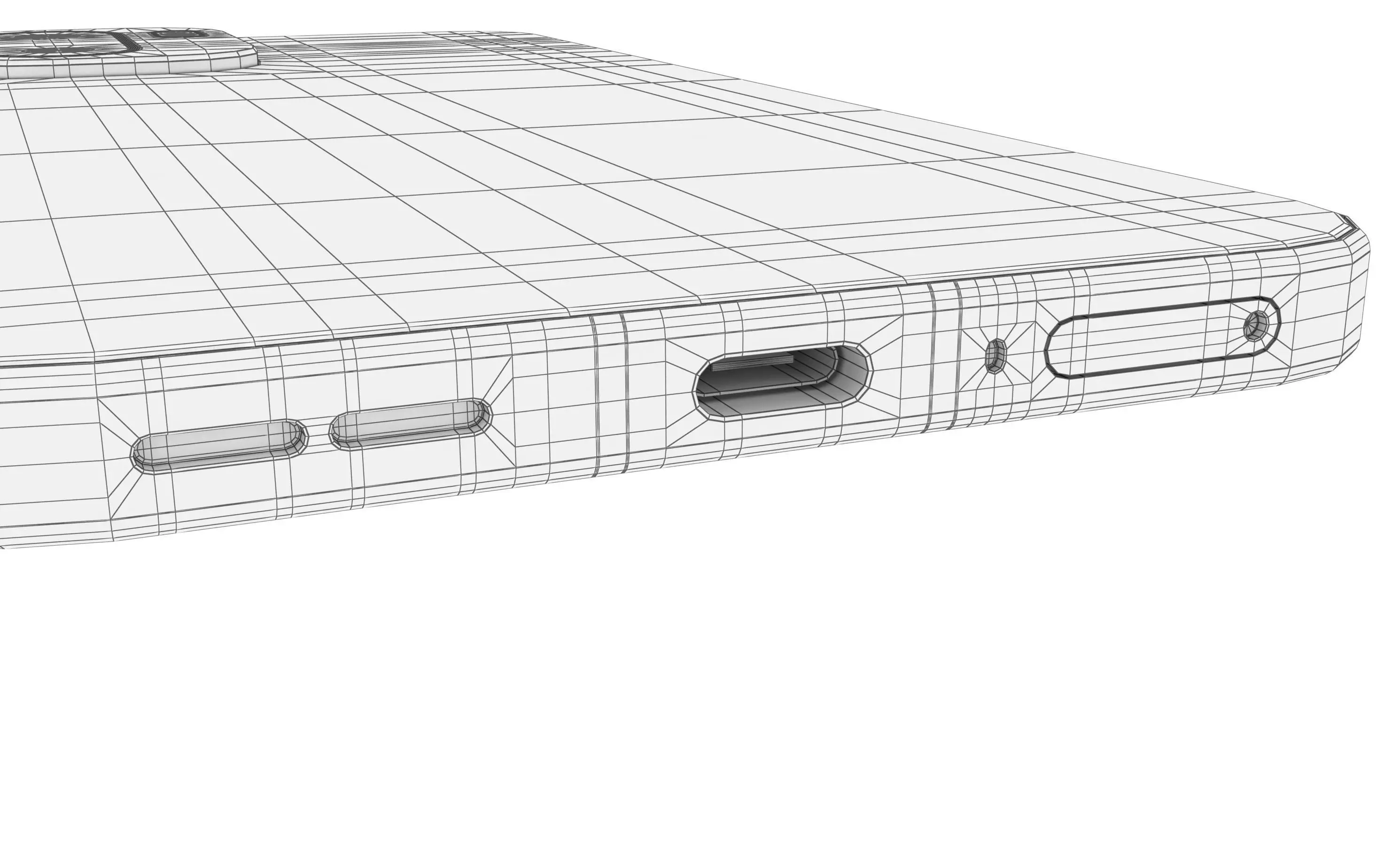 OnePlus Ace 6 White 3D model_28