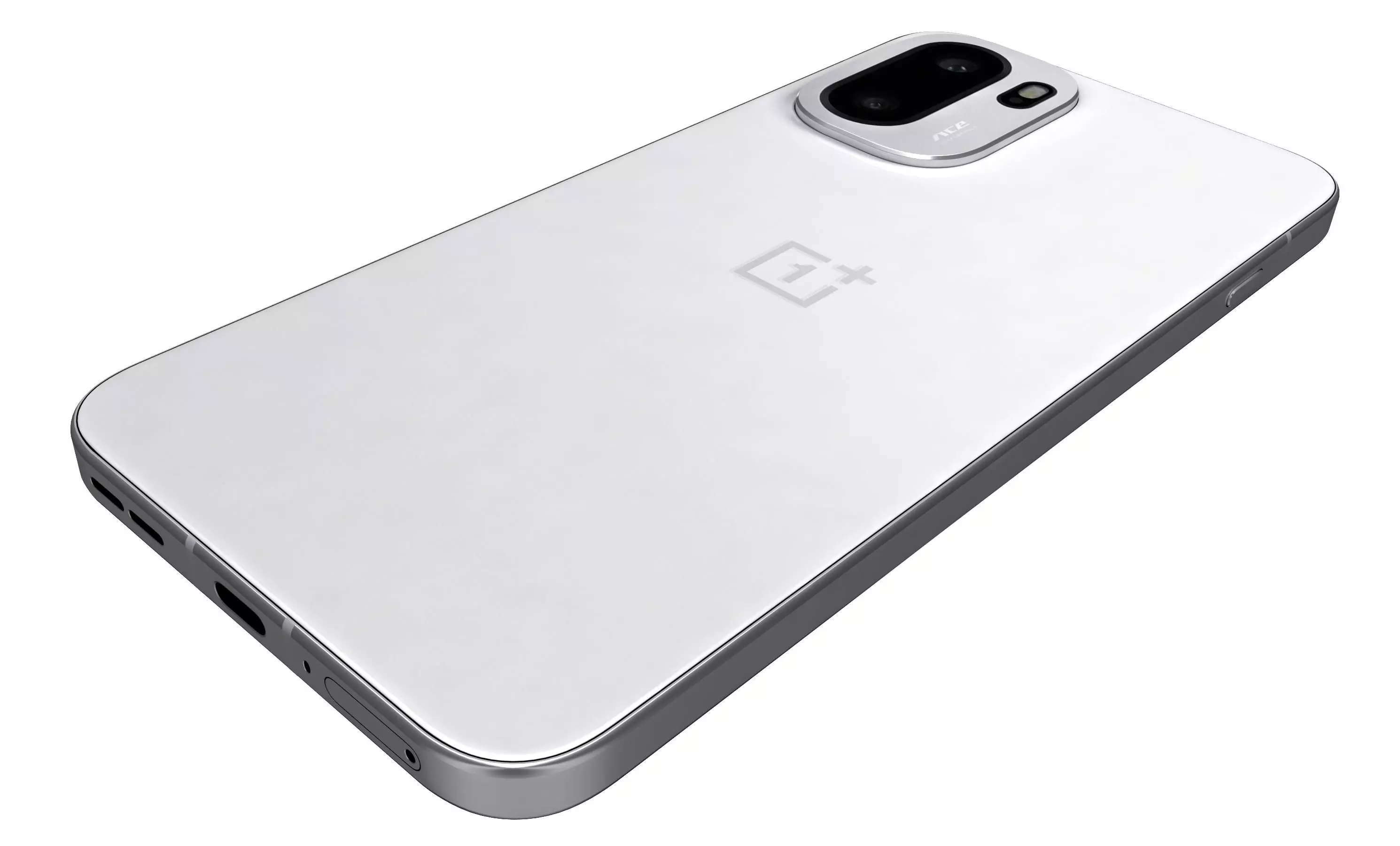OnePlus Ace 6 White 3D model_12