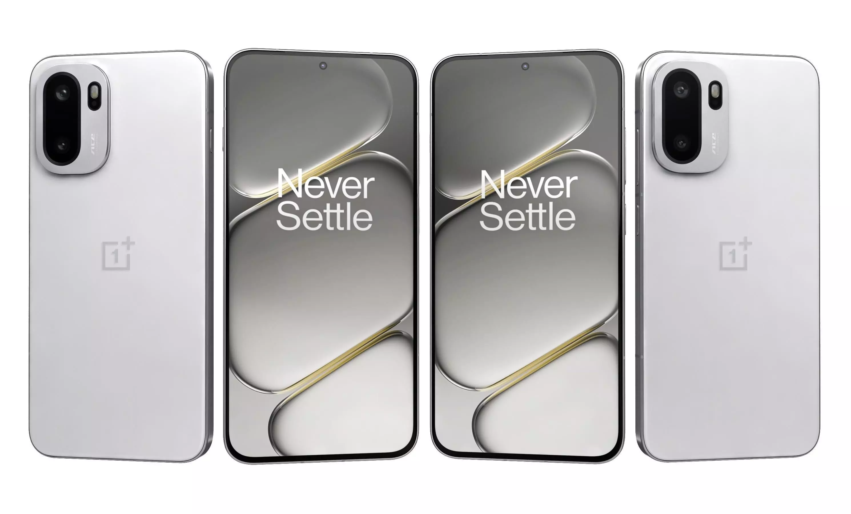 OnePlus Ace 6 White 3D model_32