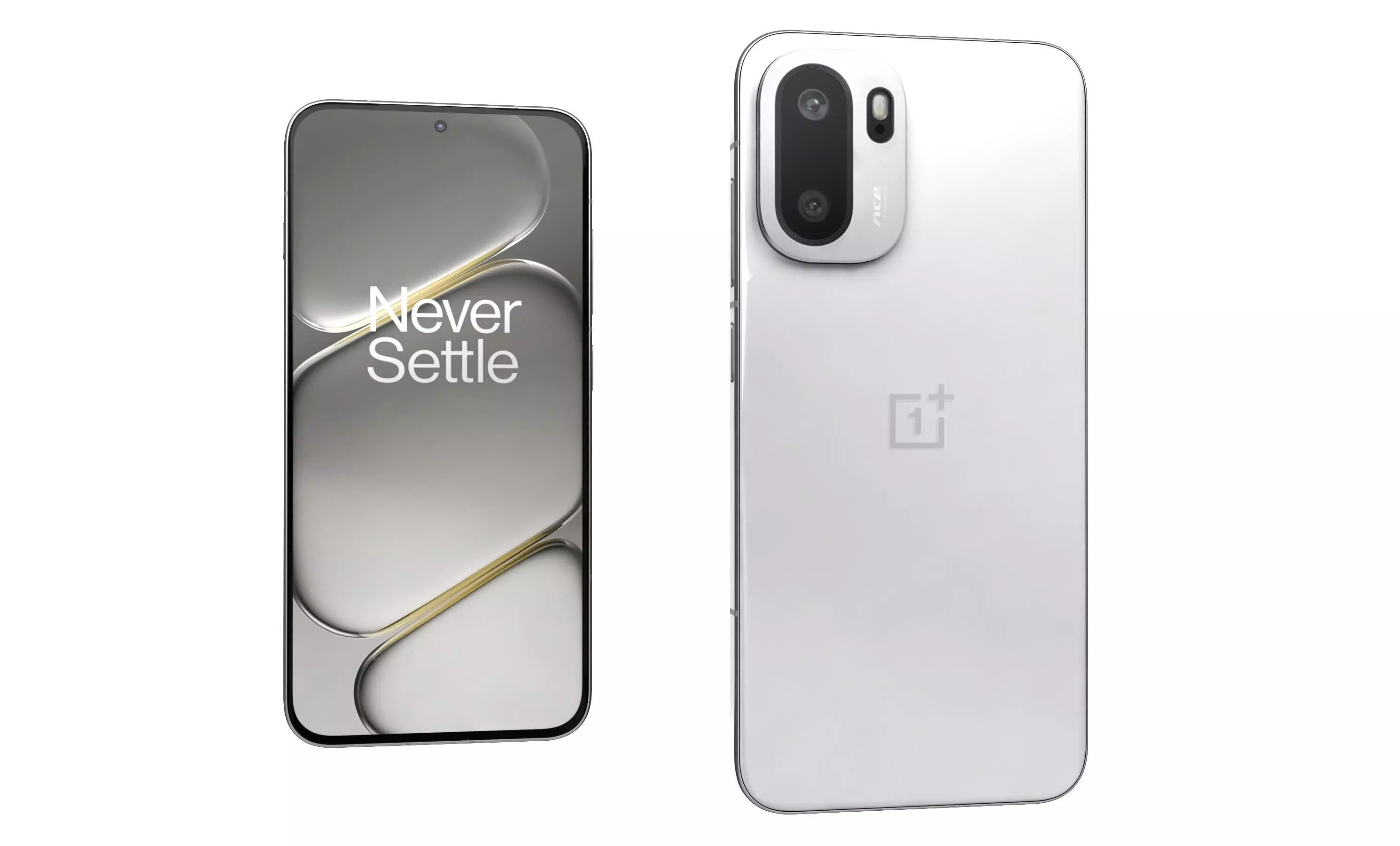 OnePlus Ace 6 White 3D model_0