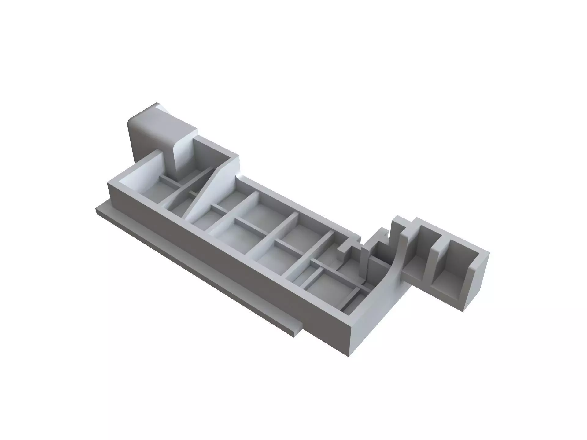 Door button for microwave 3D print model_6