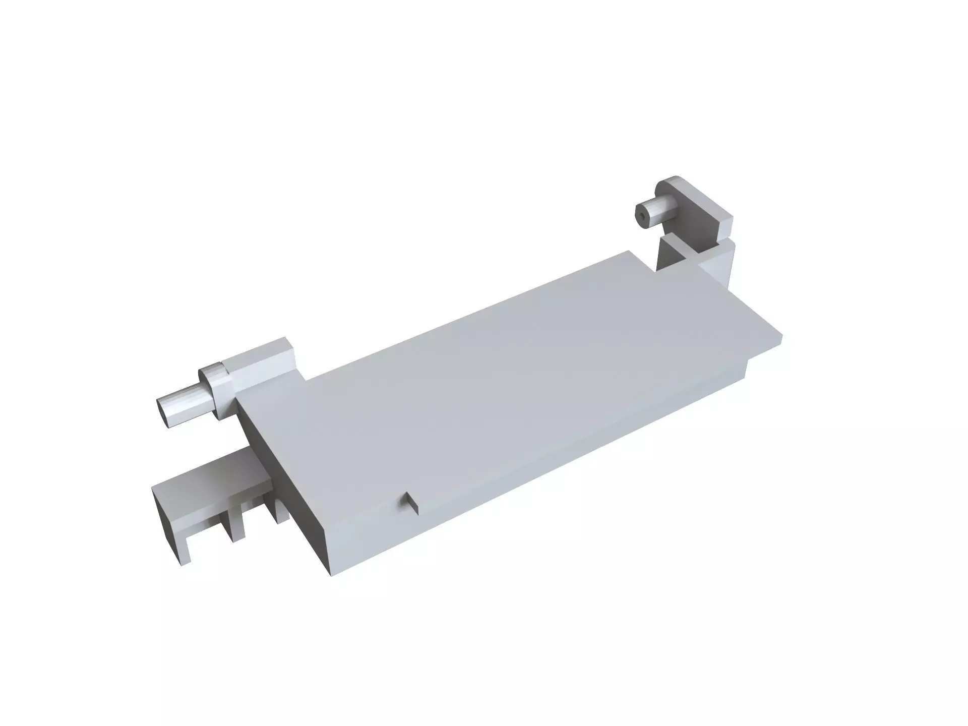 Door button for microwave 3D print model_7