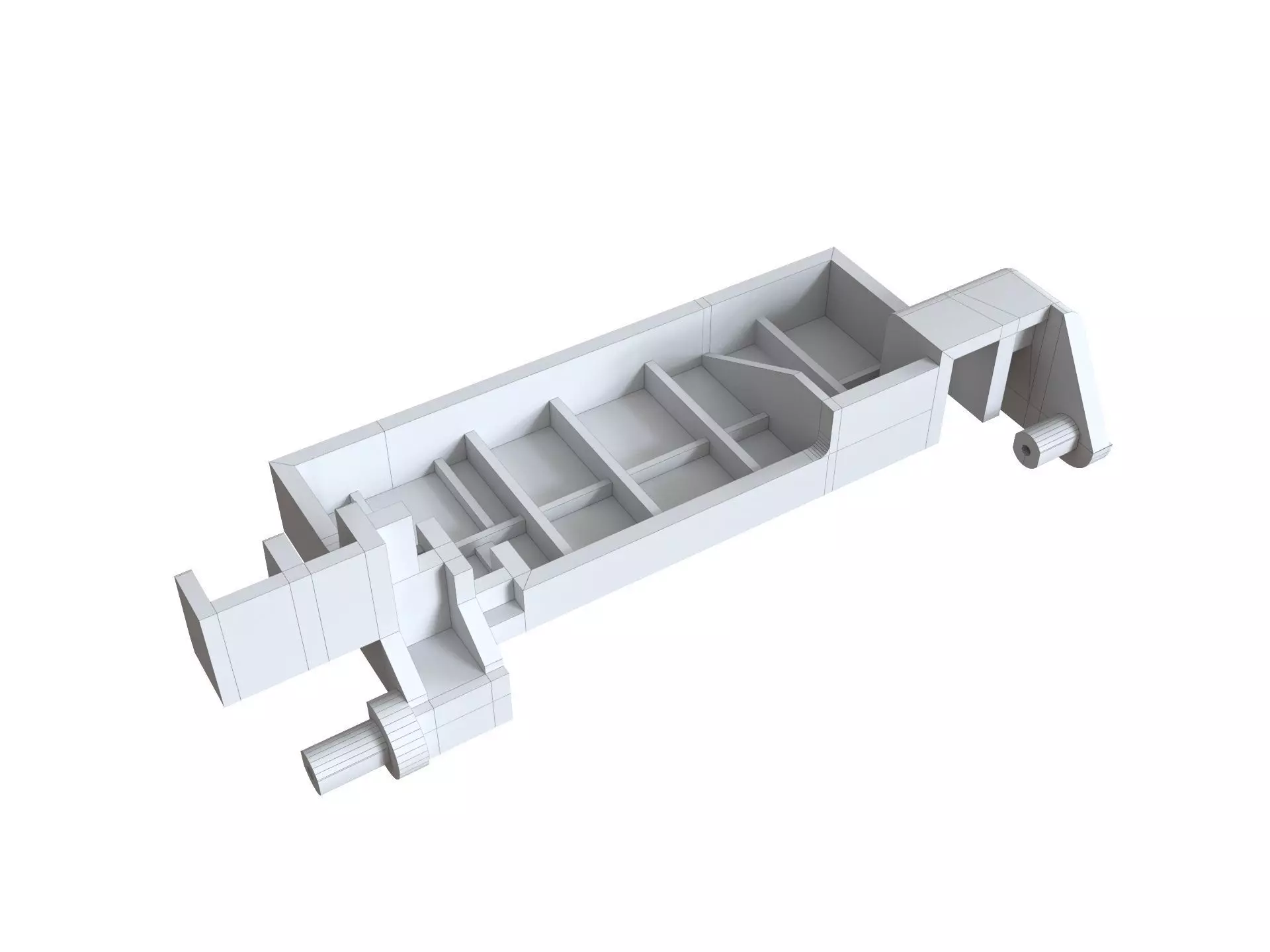 Door button for microwave 3D print model_1