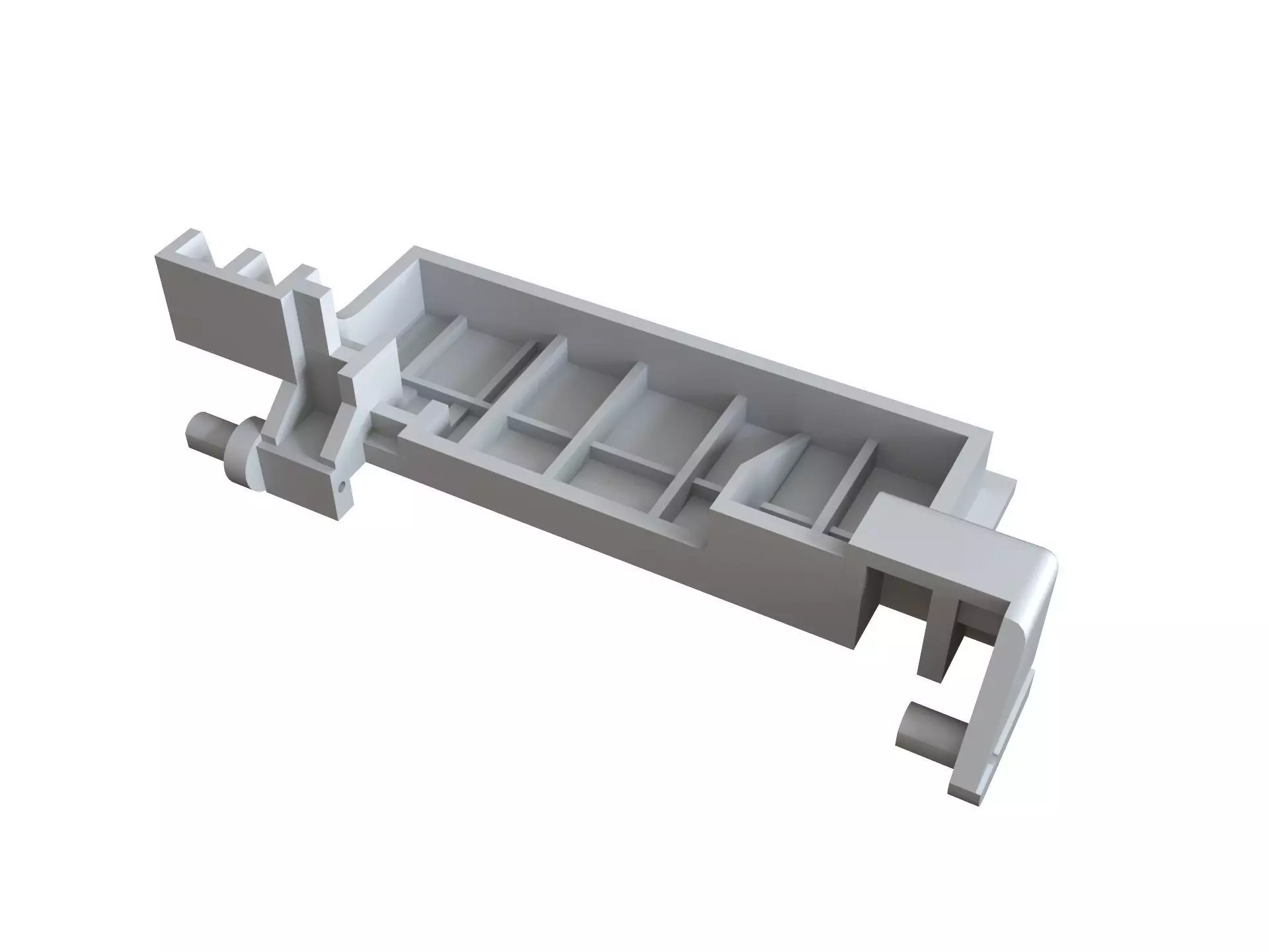 Door button for microwave 3D print model_5