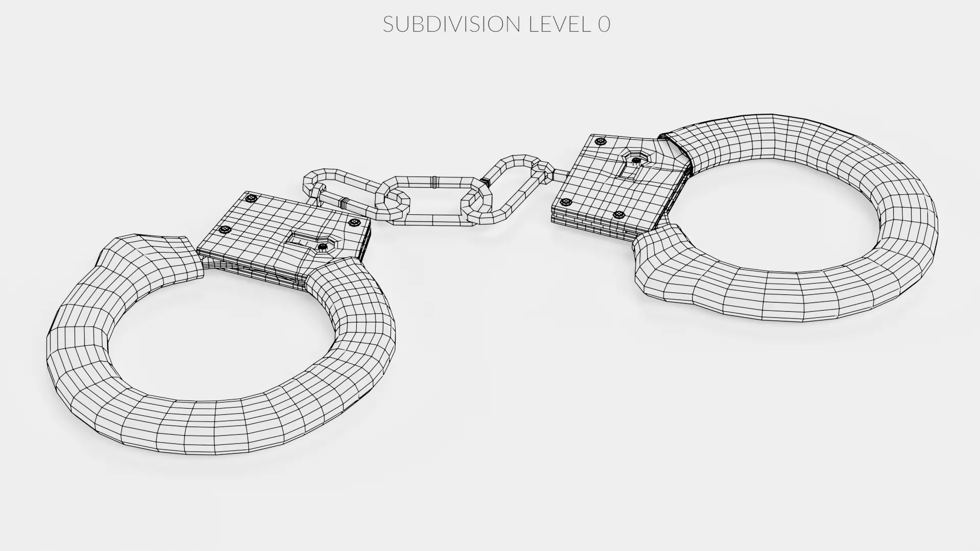 -Fluffy Handcuffs V2- 3D model_8