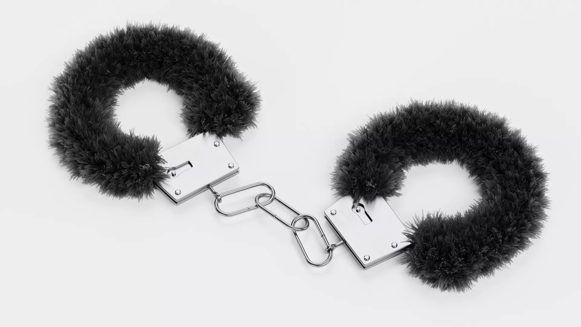 -Fluffy Handcuffs V2- 3D model_0
