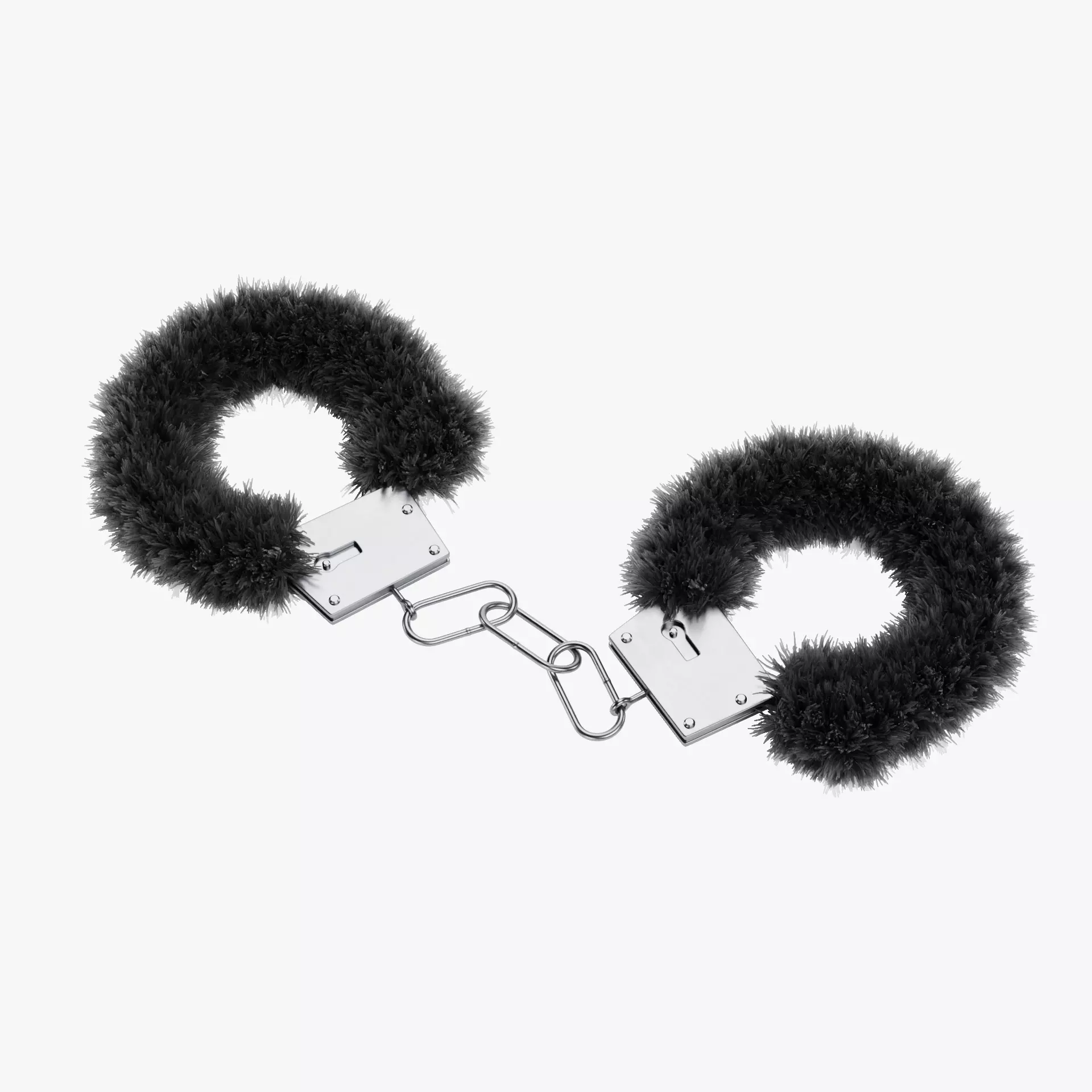 -Fluffy Handcuffs V2- 3D model_12