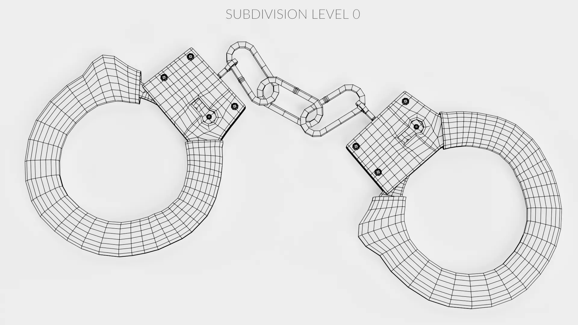 -Fluffy Handcuffs V2- 3D model_10