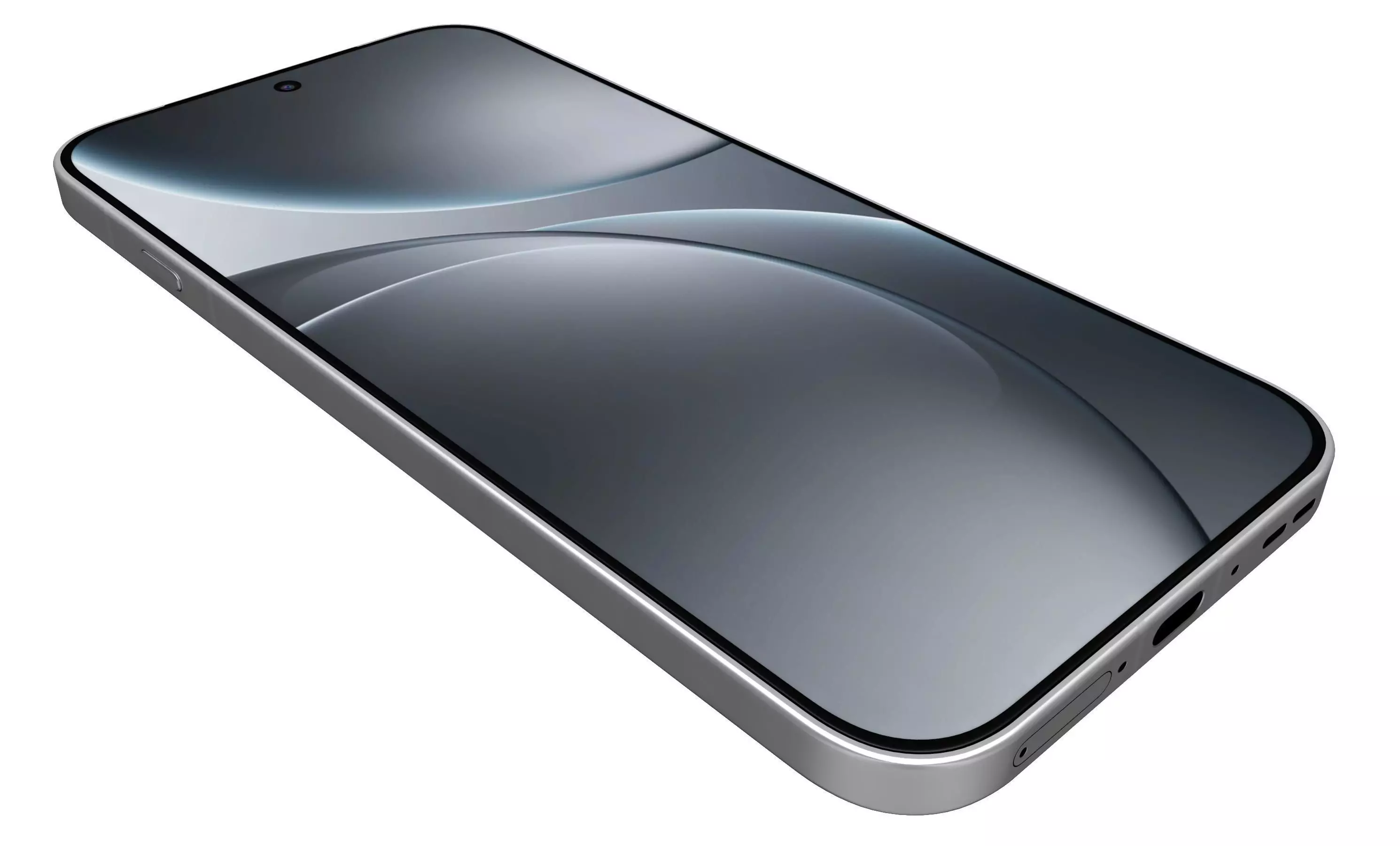 OPPO Find X9 Frosty White 3D model_14