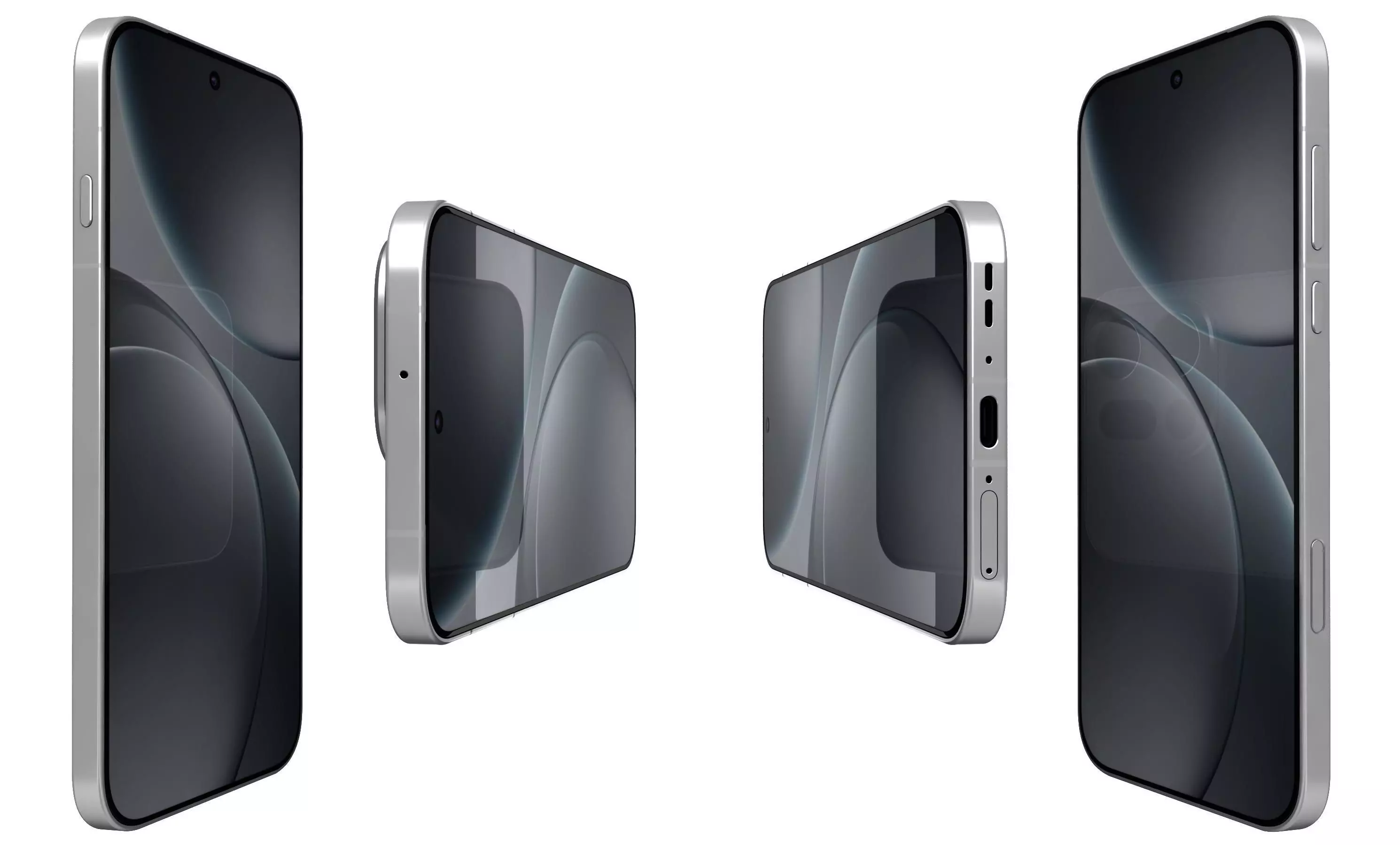 OPPO Find X9 Frosty White 3D model_11