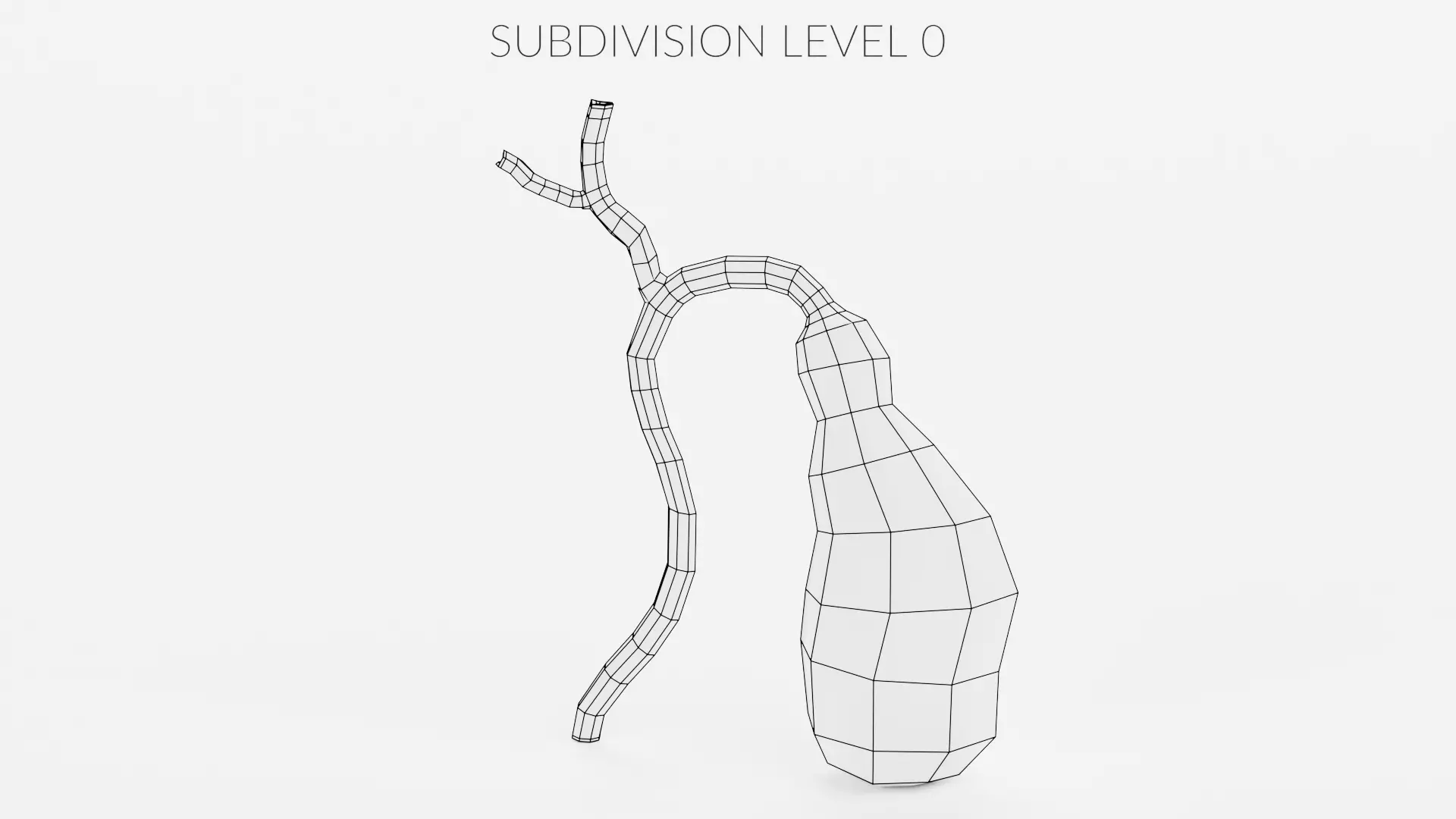 Gallbladder - Realistic Human Anatomy Low-poly 3D model_10