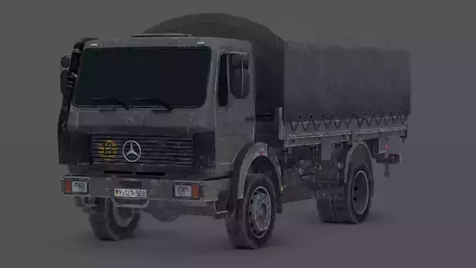 Mercedes-Benz MB 1017 Military Truck  German Army Transport 