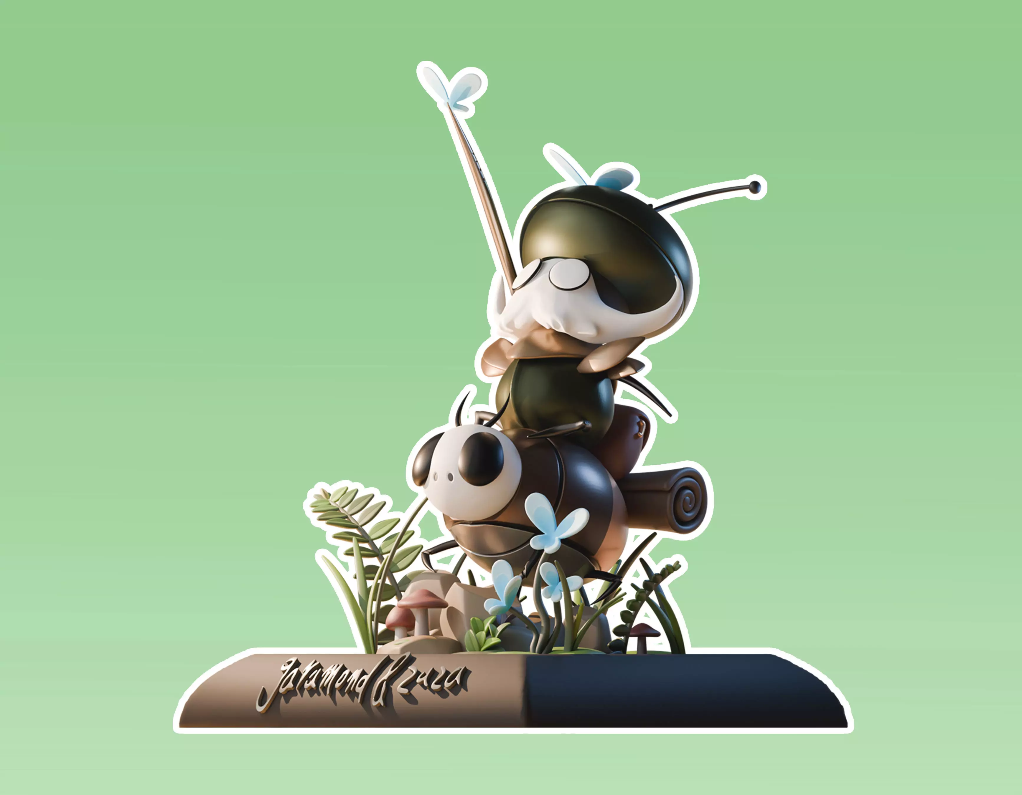 Hollow Knight Series 3-in-1 Pack 3D model_3