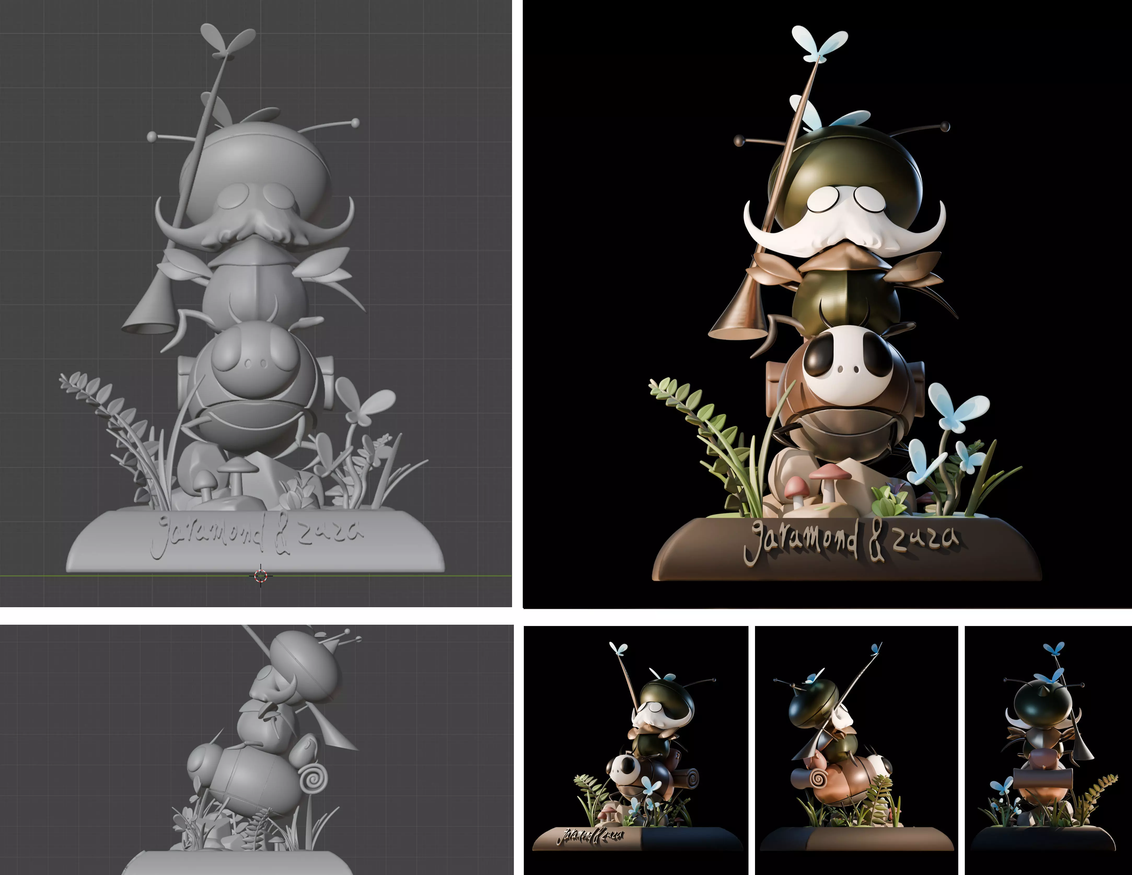 Hollow Knight Series 3-in-1 Pack 3D model_0