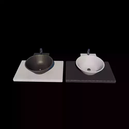 Table Top Wash Basin 3D model