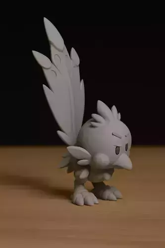 Pio Rojo Dofus and Wakfu 3D print model