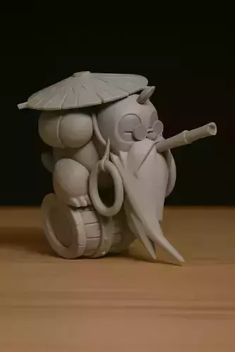 Pandawasta de dopeul Dofus and Wakfu 3D print model