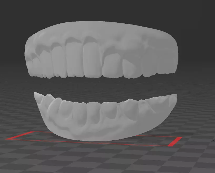 Terrifier Art The Clown Style Fake Teeth V2 3D print model_0