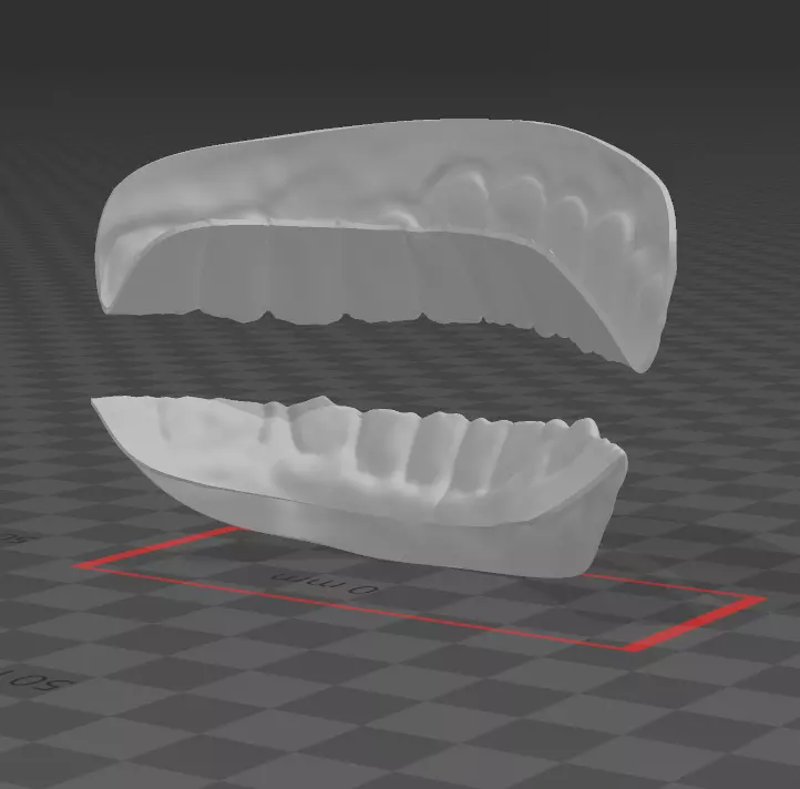 Terrifier Art The Clown Style Fake Teeth V2 3D print model_1