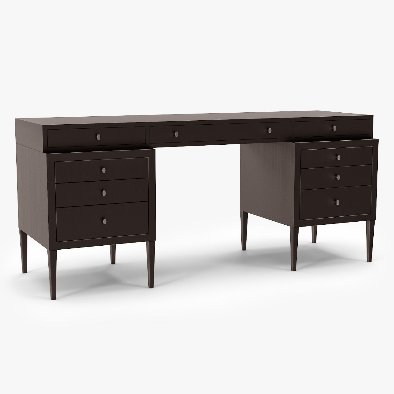 Barbara Barry Perfectionist Desk 3d Cgtrader Barbara Barry Perfectionist Desk 3d Model Max Obj Fbx Mtl 2
